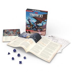 Conjunto de jogos Dungeons & Dragons Starter Dragons of Stormwreck Isle