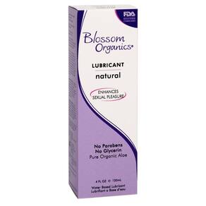 Lubrificante Blossom Organics Hidratante Natural 120mL