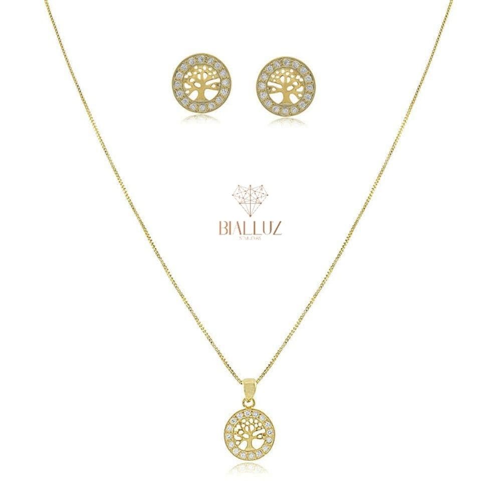 Conjunto Árvore da Vida com Zircônias