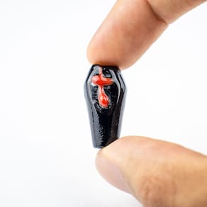 Unidade Firma Caixão Exu Preto 27 mm Murano Guias