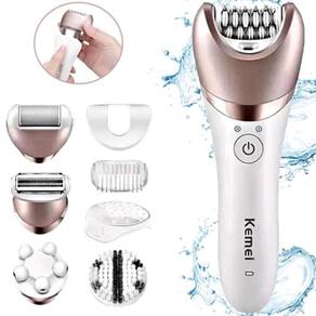 Maquininha Kemei 8001 Aparador Facial Axila Pernas Virilha