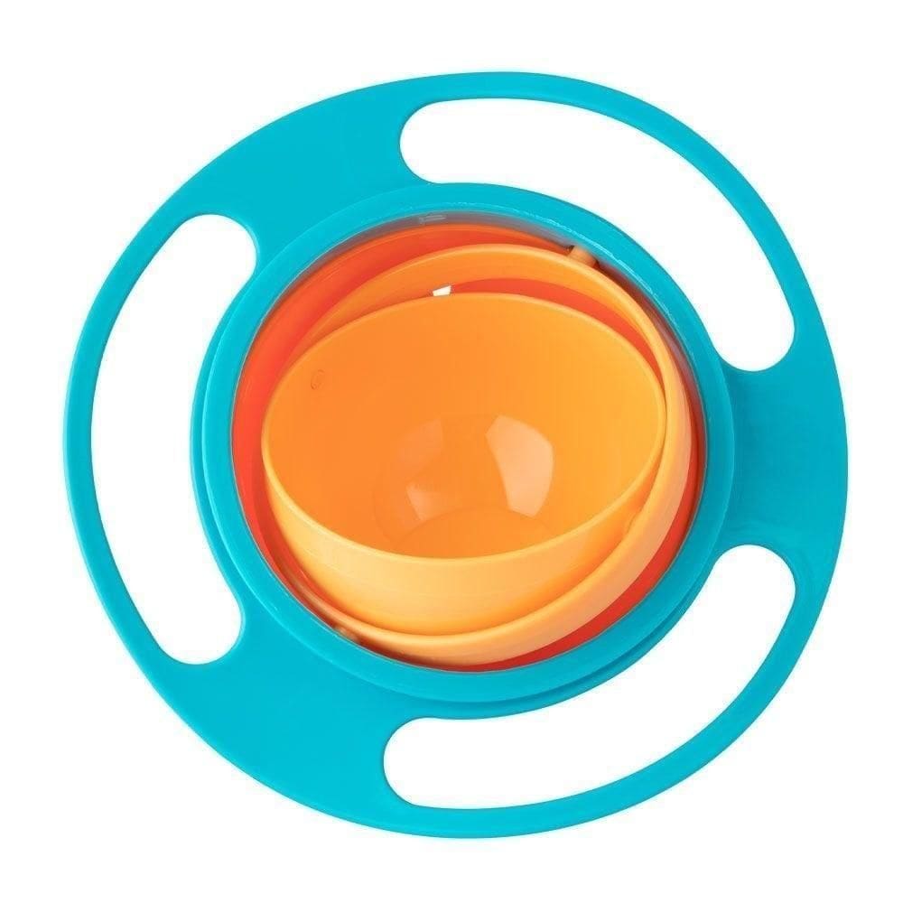 Comedouro Pet Giratório Pratinho Anti Sujeira Alimentador Cachorro Gato Bebedouro Tigela Mágica Comida verde