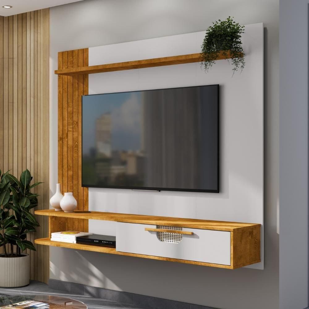 Painel Para 65 Polegadas Aranau Nature Off White