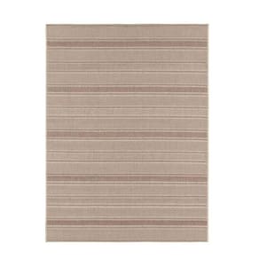 Tapete Sisal Eco-nature Riscas 87 Bege Marrom 1,00x1,50m