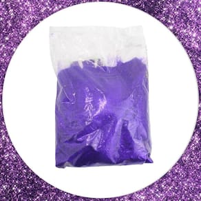 Glitter Purpurina Com Brilho Carnaval Festa 500G Roxo