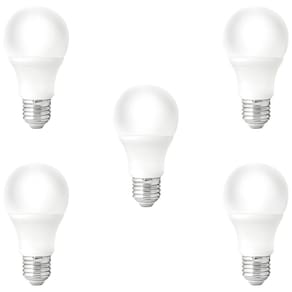 Kit 5 Lâmpada Led 7w Bulbo E27 6500k bivolt