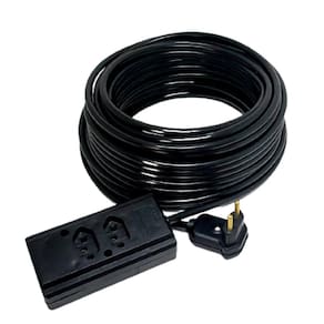Extensão Elétrica 20A Reforçada 30M Pp 2X2,5Mm 2 Tomadas 90º