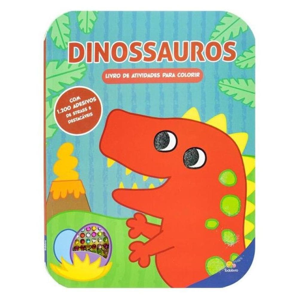 Adesivos Brilhantásticos Ii! Dinossauros