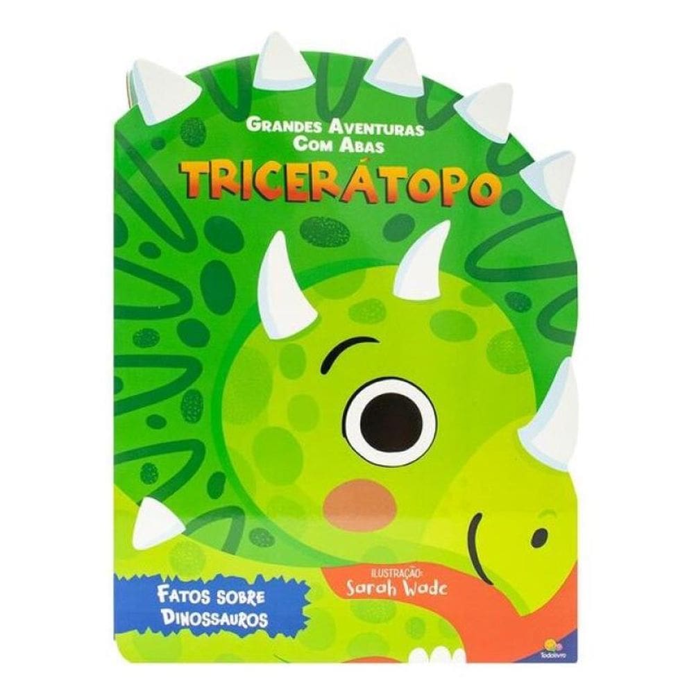 Grandes Aventuras - Com Abas: Tricerátopo