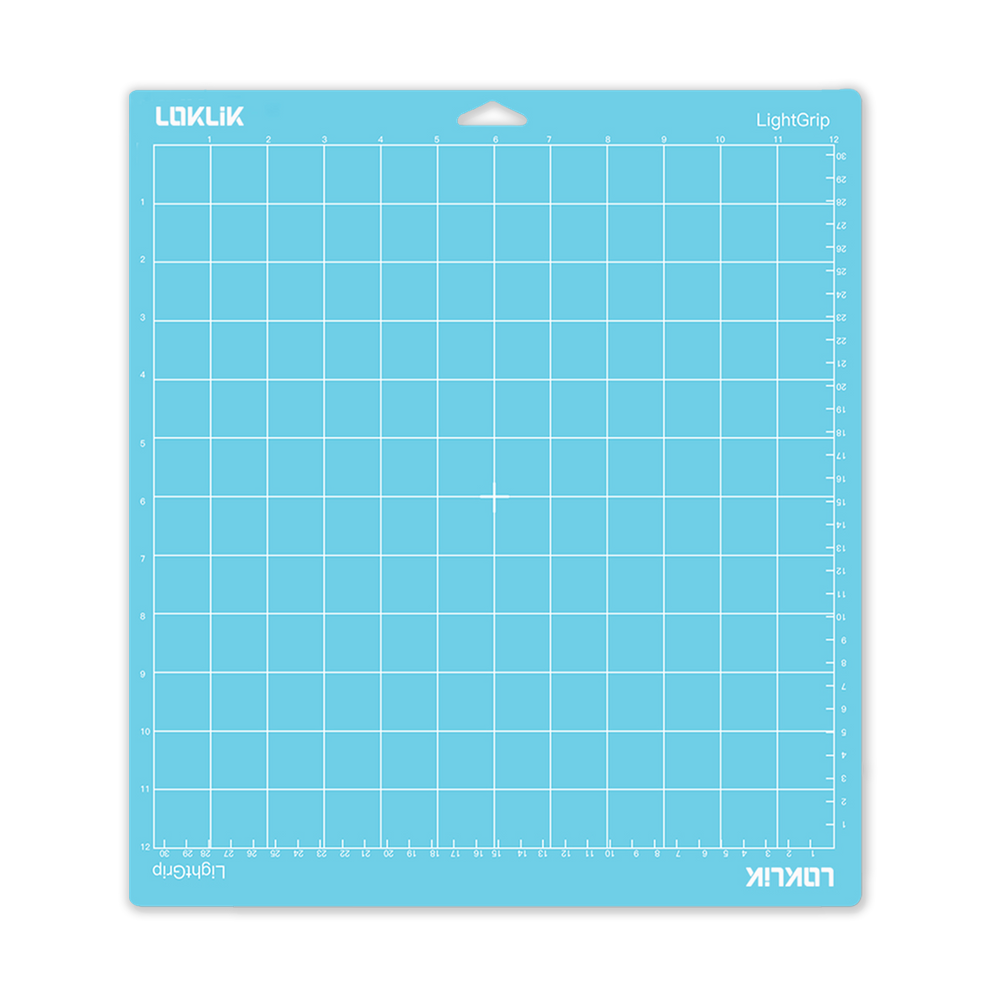 Loklik: Base De Corte Para Materiais Leves Azul (30X30) - Pct 3 Bases