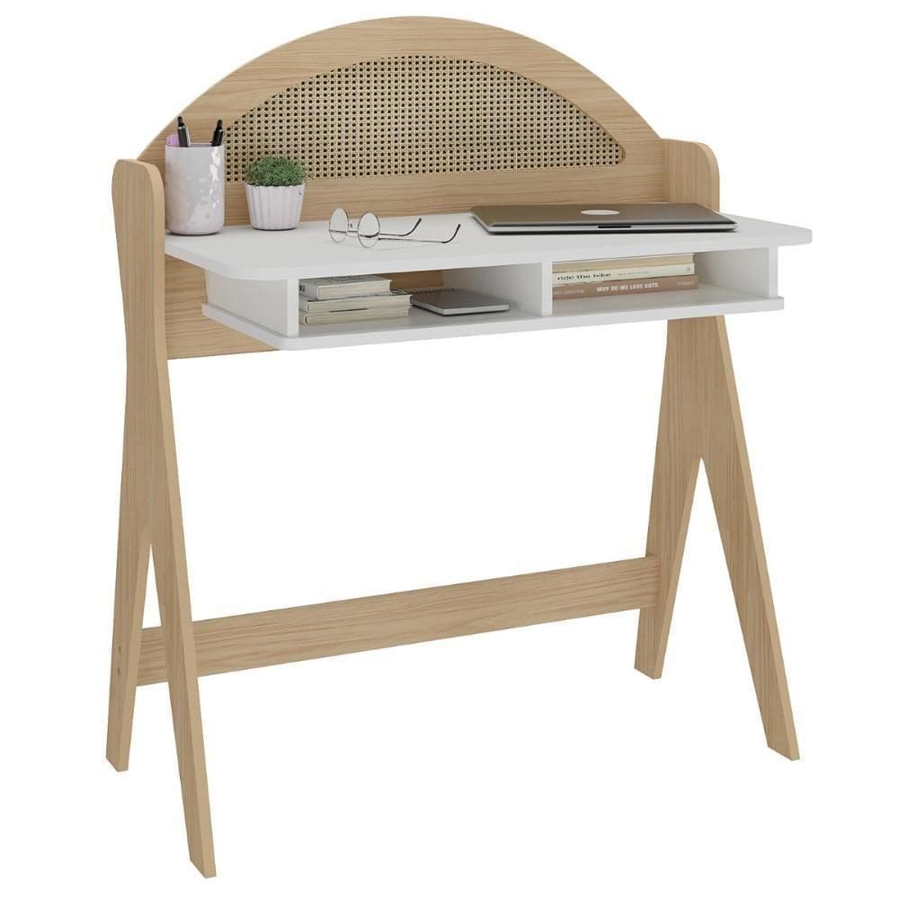 Mesa De 2 Nichos Roma Branco