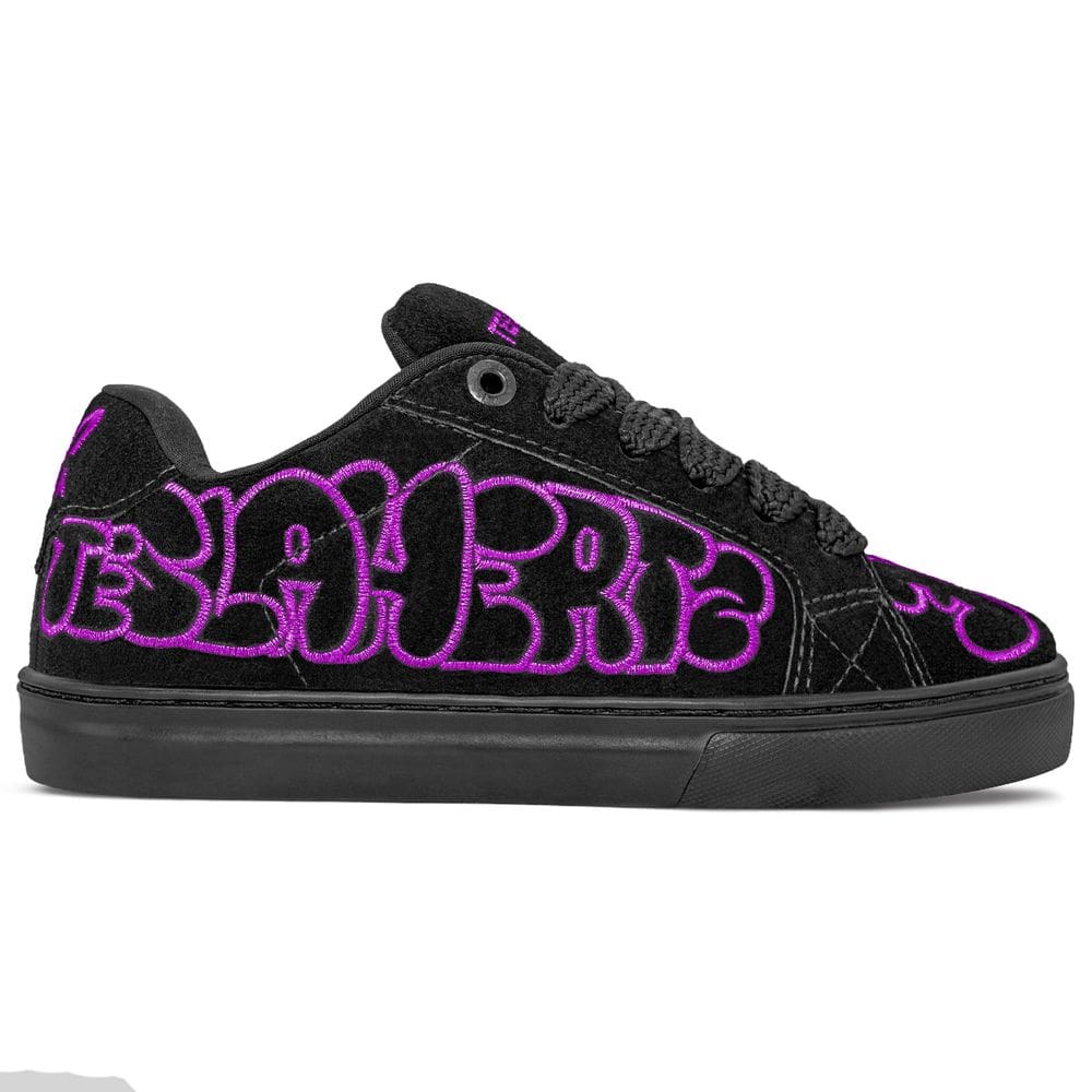 Tênis Tesla Unissex Camurça Hertz Black Art Purple | Preto