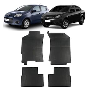 Tapete Borracha Fiat Novo Palio 12/ Grand Siena 13/ 4 Peças