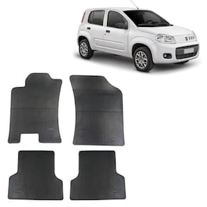 Tapete Borracha Fiat Novo Uno 2011 Até 2021 4 Peças