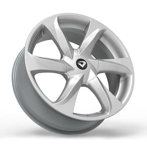 Roda New Santorini 18X6,0 - 4X100/4X108 - Offset 42 Prata