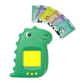 Brinquedo Apraxia Infantil Cartão Inglês Português Verde