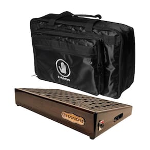 Pedalboard Supreme Hands Custom 70X30 Com Softbag Imbuia