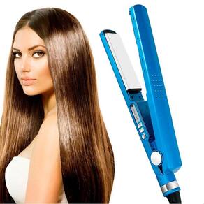 Prancha Titanium Alisador Azul Pro 110V/220V