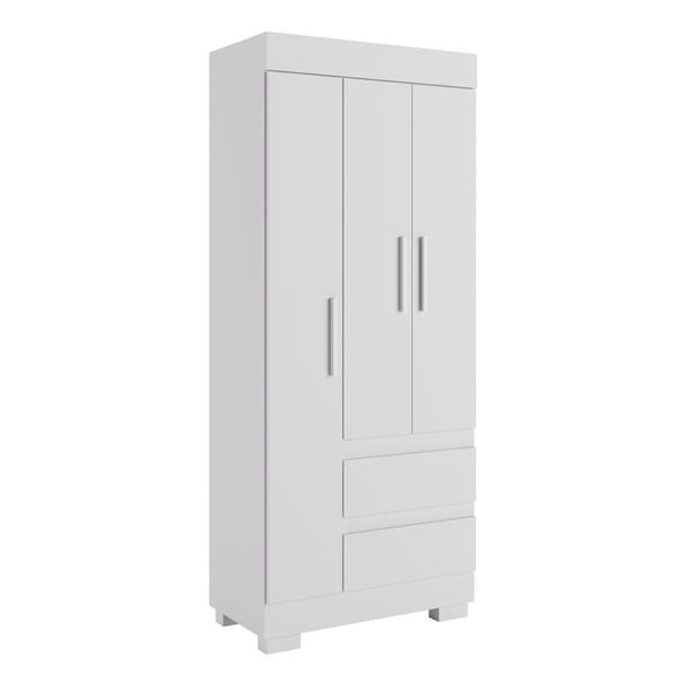 Guarda-Roupa Infantil Argentina 3 Portas 2 Gavetas Linhamobília