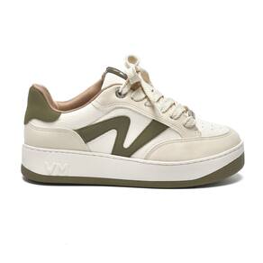 Tênis Casual Via Marte Flatform Solado Caixa Alta Street Style 209-001