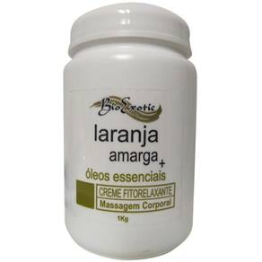 Creme Fitorelaxante Massagem Laranja Amarga/Óleo Essenciais