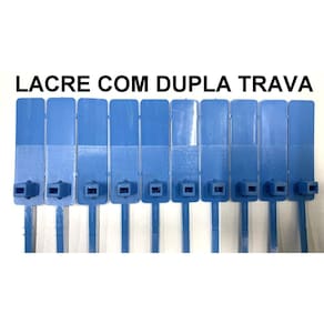 1000 Lacres Para Malote / Caminhão - 31Cm - Com Dupla Trava