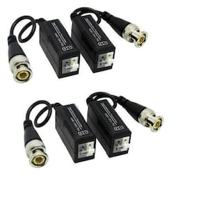 Video Balun Camera Hd Ahd Borne Cftv 400Mt Ballun - 5 Pares