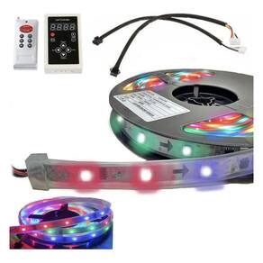 Fita Led Digital 6803 Rgb 133 Efeitos - Impermeável - 5m