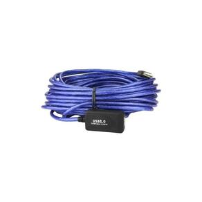 Cabo Extensor USB 2.0 10m - Compatível com todos SOs