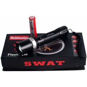 Lanterna Swat Flashlight Multifunction Led Média
