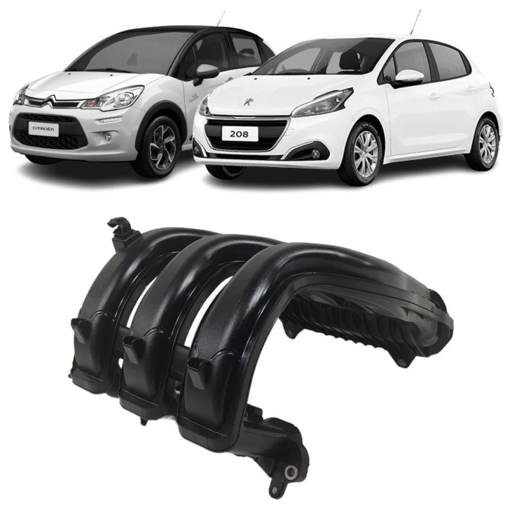 Coletor Admissão - Citroen C3 2016 A 2020 / Peugeot 208 2016 A 2020 - 9673063980