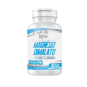 Magnésio Dimalato 500Mg 60 Cápsulas Essencial Bio