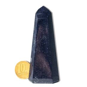 Ponta Pedra Estrela Azul Lapidada 7 a 8cm Média 70g Tipo B
