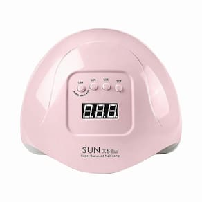 Lâmpada de unhas Curing Phototherapy 80W/110W Lâmpada de unhas de gel UV rosa