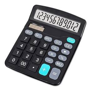 Calculadora De Mesa Comercial Escritório Display 12 Digitos