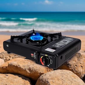 Mini Fogão Fogareiro Para Lazer Camping E Praia