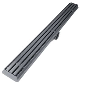 Ralo Linear Seca Box 60cm x 5cm Inox Trilho Escovado Coletor Cinza e Tela