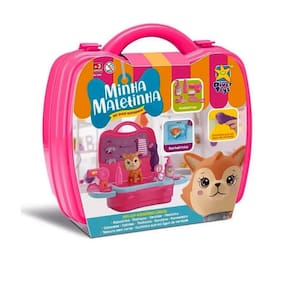 Minha Maletinha Pet Shop Raposinha - Maleta C/acessorios