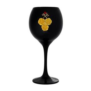 Taça Preta Pomba Gira 3 Rosas Trid Cruz 400 Ml 20Cm Celebra