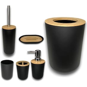 Conjunto Acessórios Banheiro 6 Peças Estilo Satisfação