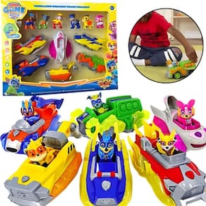 Kit Completo 6 Boneco Equipe Canina Brinquedo Criança Ideal