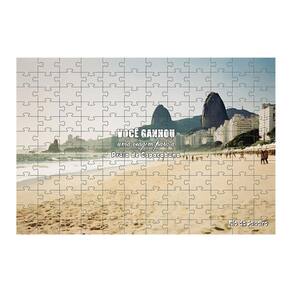 Quebra Cabeça Viagem De Presente Rio De Janeiro 40 Peças Mdf