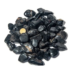 1 kg Ônix Preto Rolado Pedra Natural M 20 a 35mm Tipo A