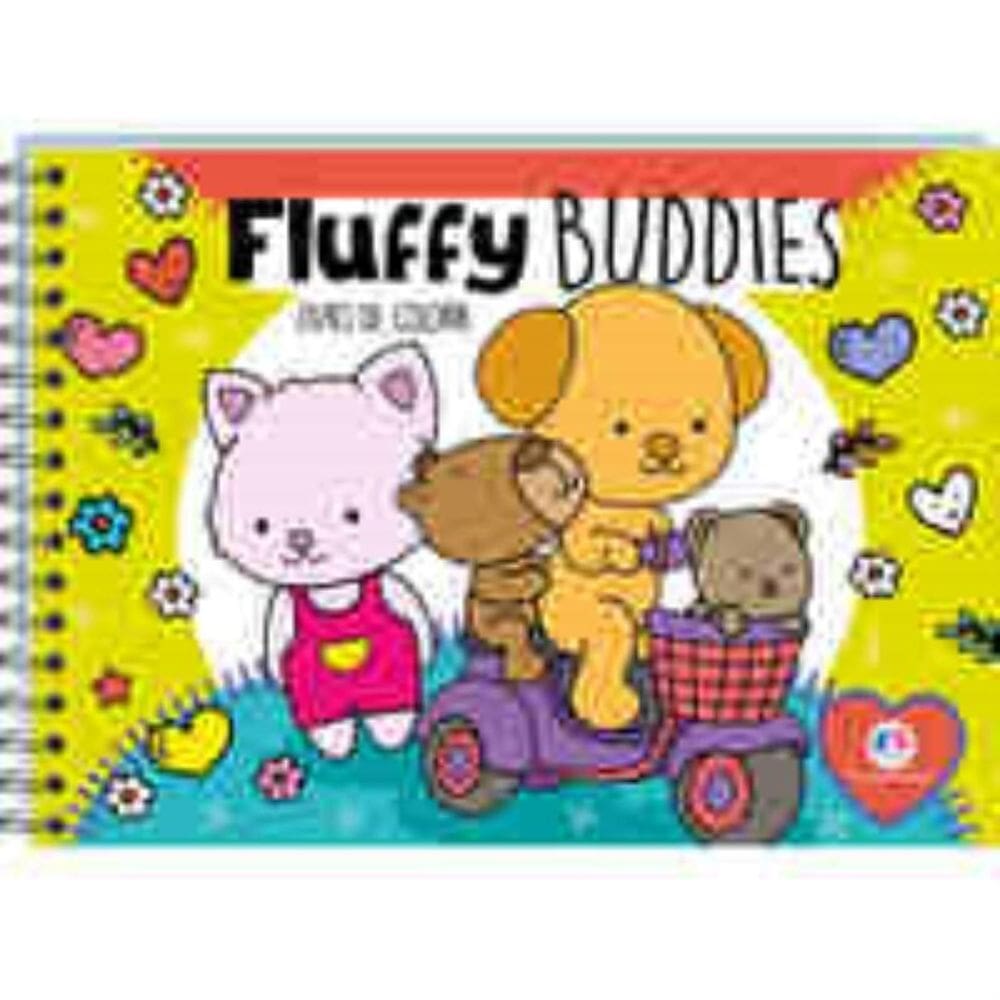 Fluffy Buddies - Para colorir
