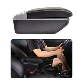 Console Central Apoio Universal Veicular Entrada Usb Preto