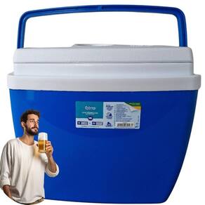 Cooler Térmico Com Fechamento Seguro Viagem Com Garantia