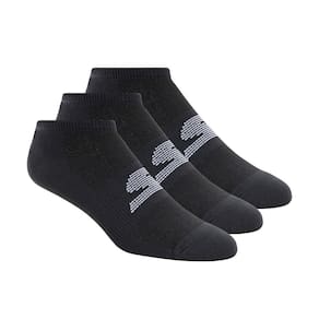 Meia 3 Pares Masculino Microfiber Non Terry Preto Skechers