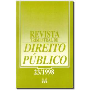 Revista Trimestral De Direito Publico Ed. 23
