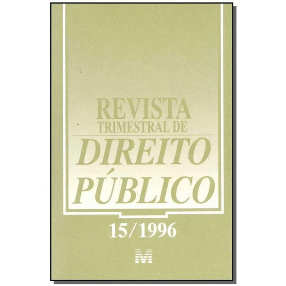 Revista Trimestral De Direito Publico Ed. 15