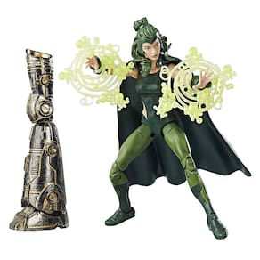 Boneco de ação Marvel Polaris com Warlock Build-a-Figure